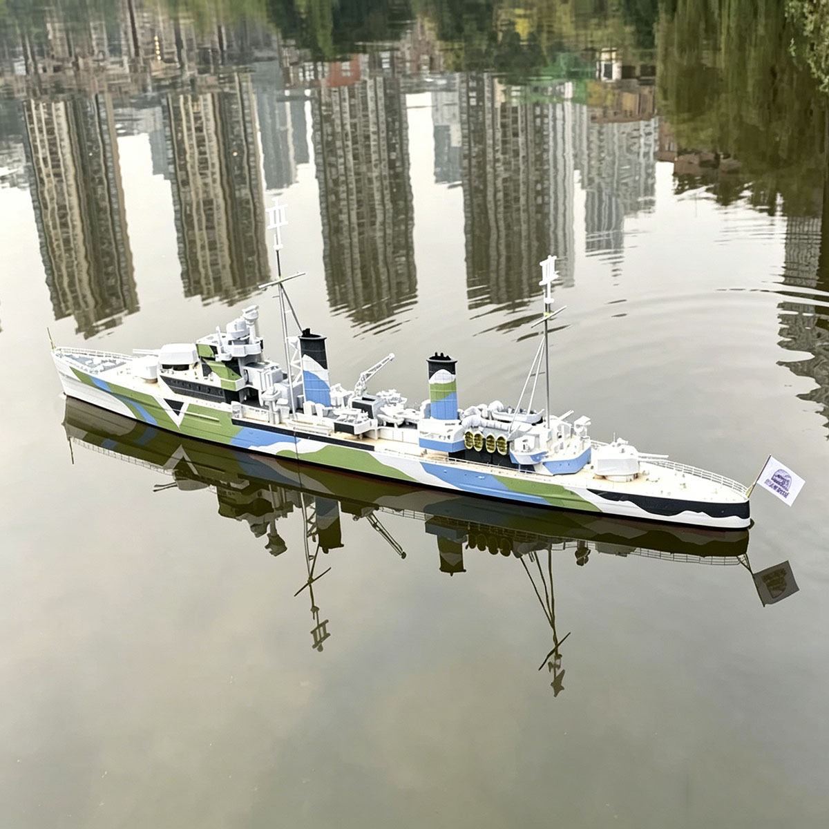 Kapal RC 1/200 77cm Kelas Linx - 3D Printing Rc Boat ulasan dan harga
