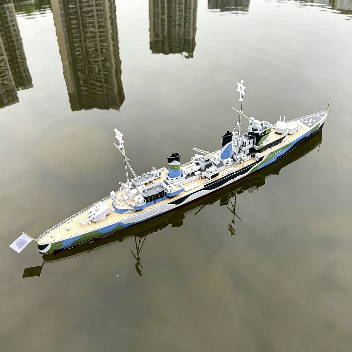 Kapal RC 1/200 77cm Kelas Linx - 3D Printing Rc Boat ulasan dan harga